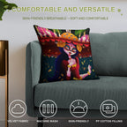 La Muerte - The Book of Life Soft Short Plush Fabric Throw Pillow
