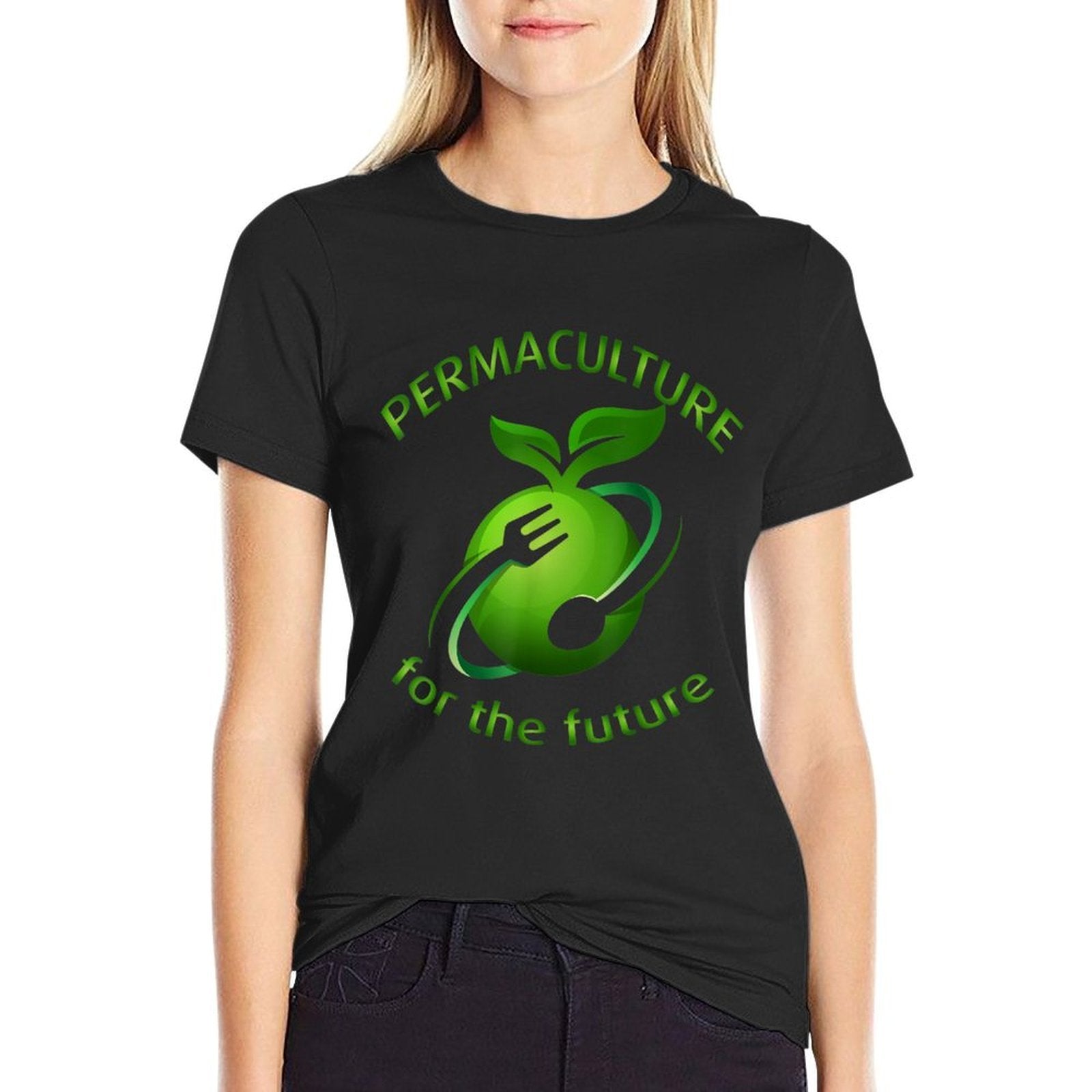 Permaculture For The Future Food Forest  Polyester Blend T-Shirt
