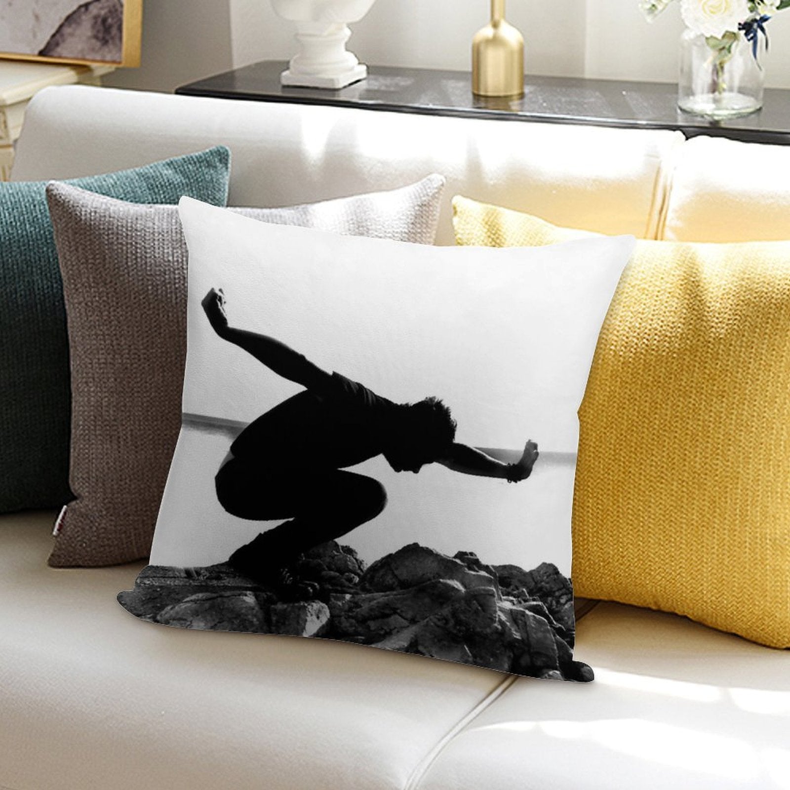 Balancing Soft Style Accent Throw Pillow