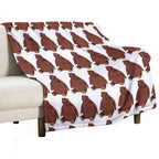Djungelskog Velvety-soft Throw Blanket