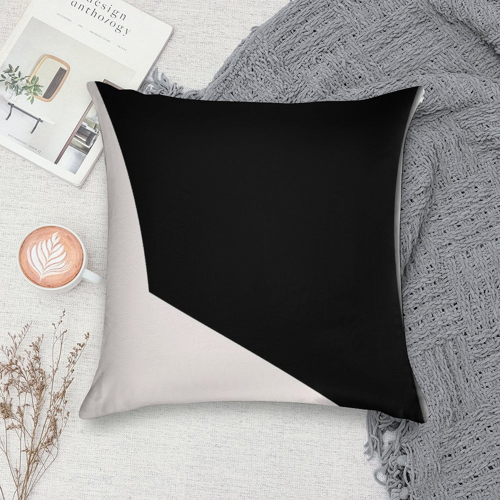 A Corner Turned Soft Warmth Comfort Throw Pillow