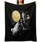 Three Rat Moon Easy Care Throw Blanket