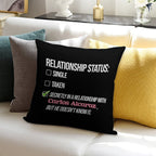 Relationship with Carlos Alcaraz Soft Ultra-Soft Texture Throw Pillow