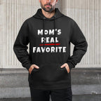 Im Moms Favorite Child Funny Favorite Kid Sibling Rivalry Relaxed Fit Hoodie
