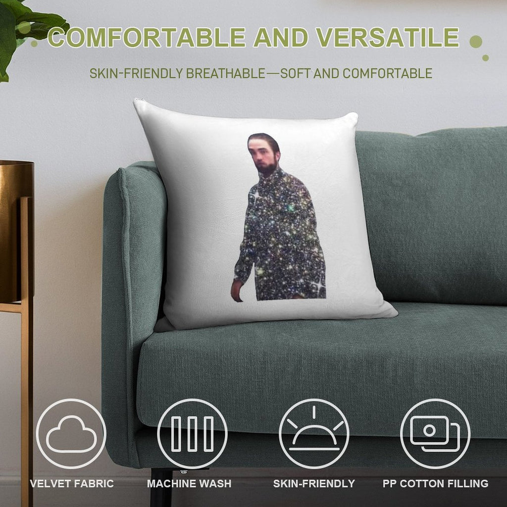 This Is The Skin of A Killer Bella Soft Reinforced Edging Throw Pillow