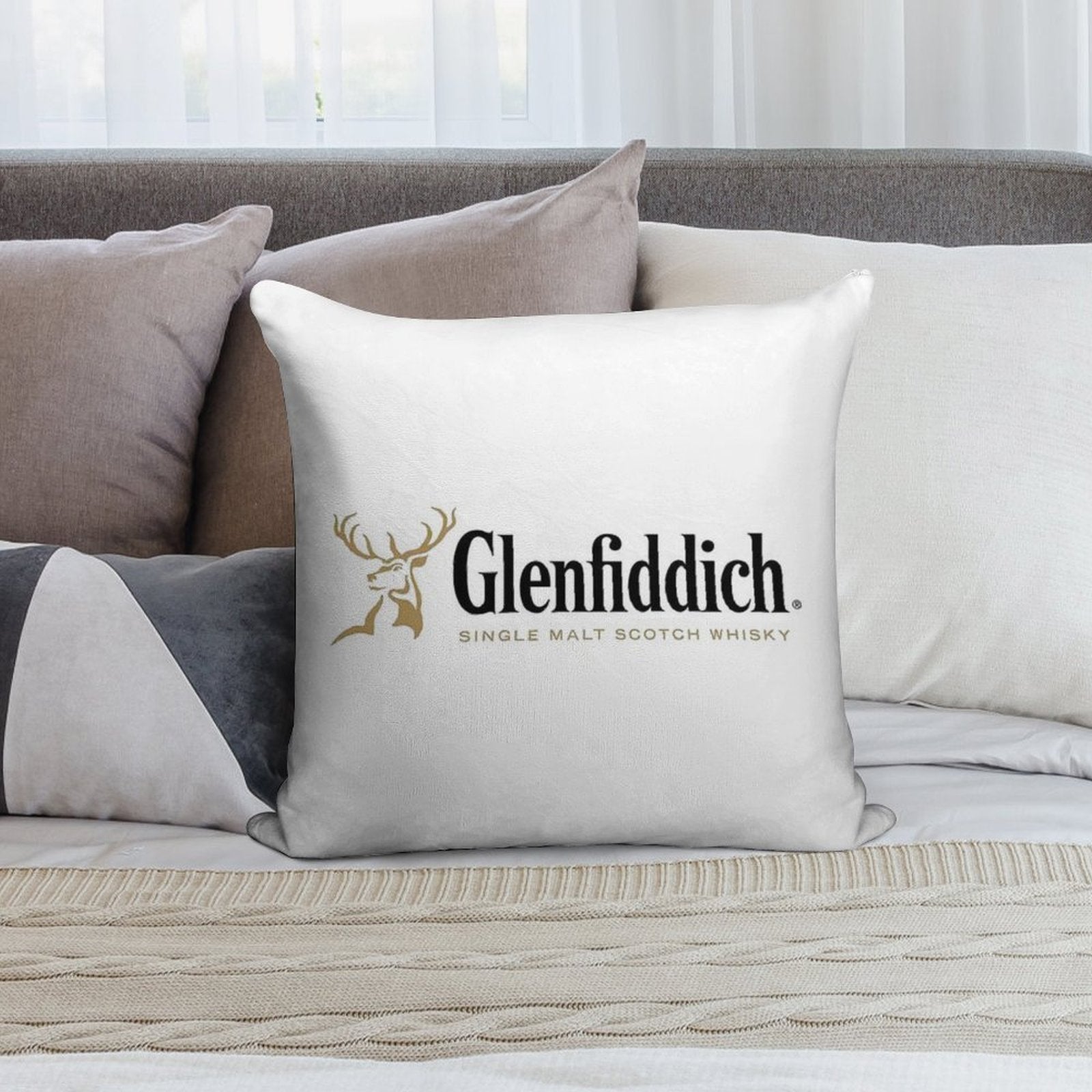 Single Malt Soft Gift Ready Throw Pillow