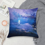 Above The Clouds Soft Easy Maintenance Throw Pillow