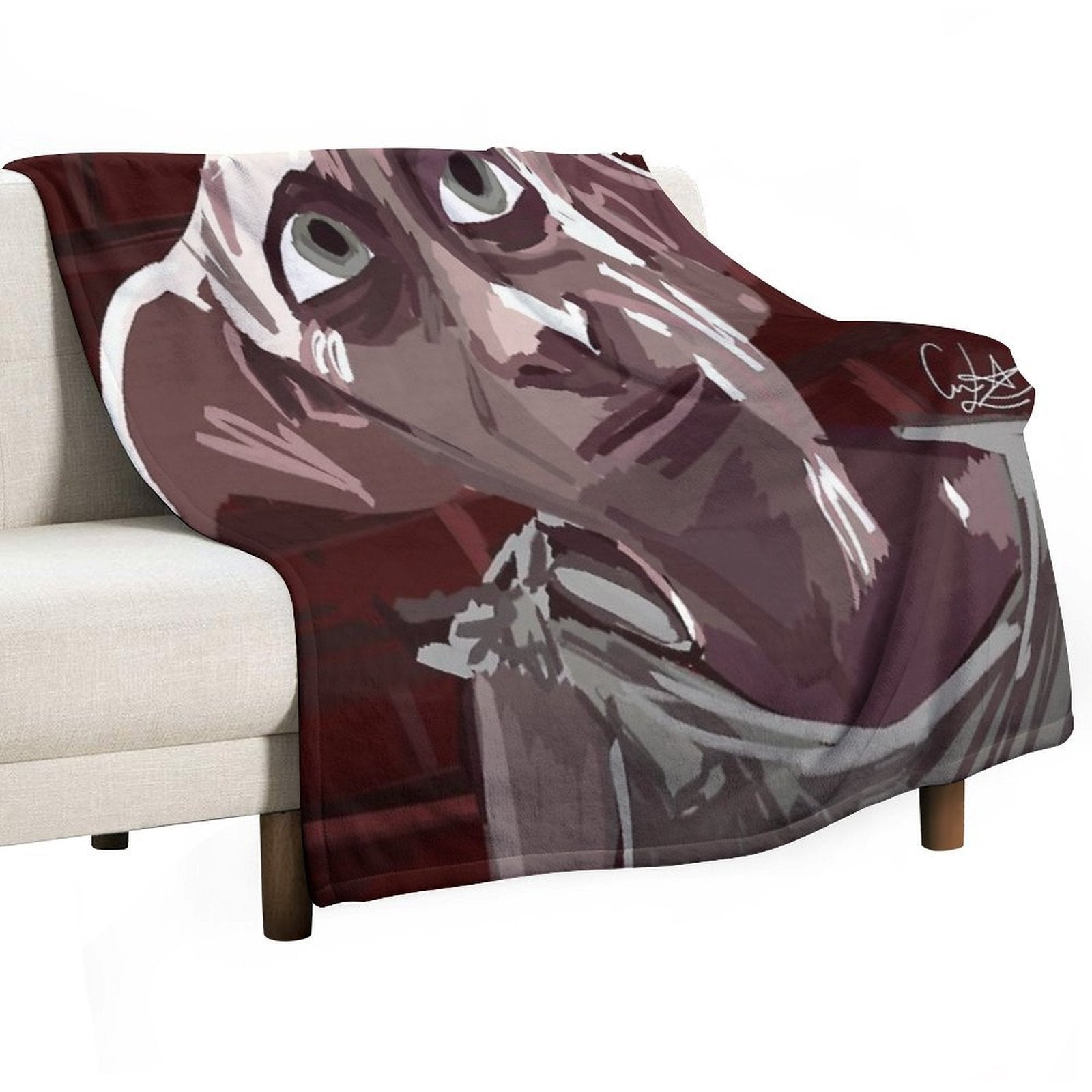 Dobby Is Free! Velvety-soft Throw Blanket