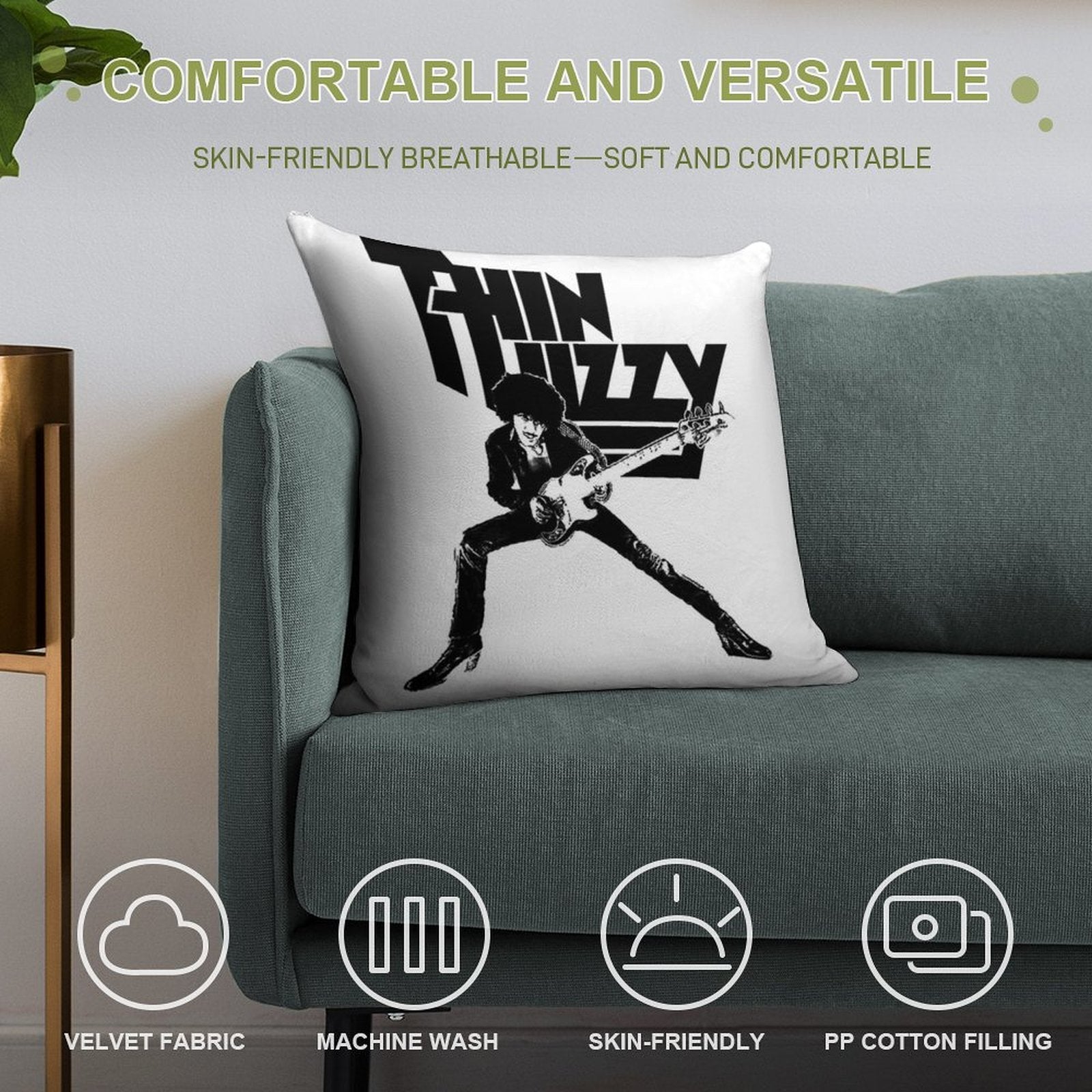 Kribolow Soft Warmth Comfort Throw Pillow