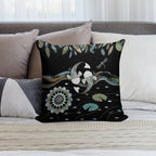 Lucky Koi Mandala Soft Multiple Sizes Throw Pillow