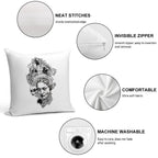 Old Witch Soft Bedroom Essential Throw Pillow