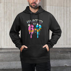 Haunted by 67 Ice Cream Drip Funny Six Seven Meme Halloween Relaxed Fit Hoodie