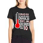 50 Is 10 in Celsius Funny Science 50th Birthday Gift  Odor-resistant T-Shirt