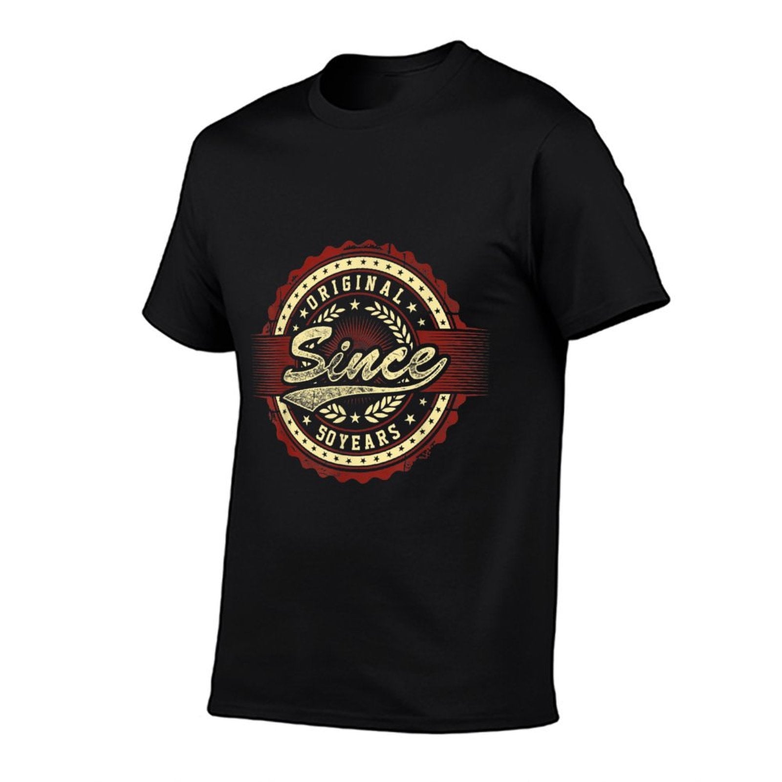 50th Birthday T Shirts for Men Women Original Since 50 Years  Wrinkle-resistant T-Shirt