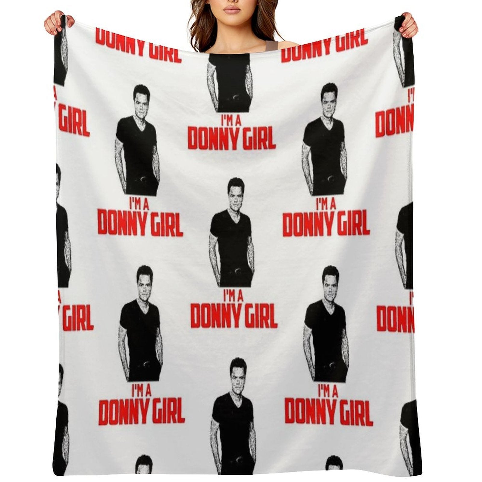 Donny Osmond I'm A Donny Girl Comfort Throw Blanket