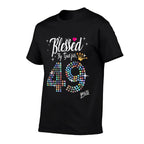 Womens Blessed by God for 49 Years 49th Birthday Anniversary  Affordable Price T-Shirt
