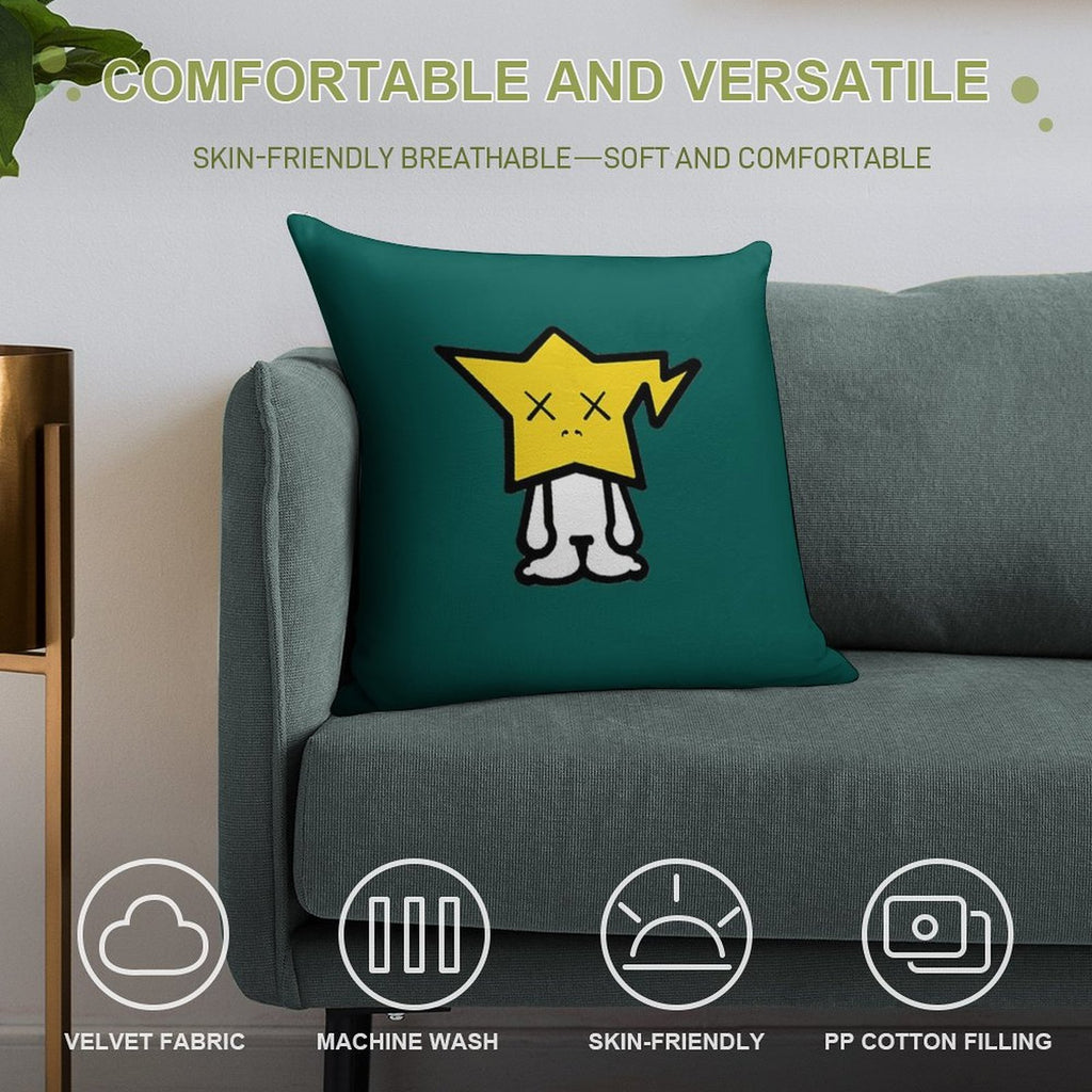 Star Sleepy Kids Soft Anti-Pilling Throw Pillow