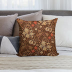 William Morris - Honeysucklea Soft Multiple Sizes Throw Pillow