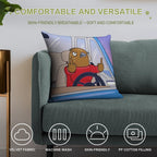 Tuca And Bertie Soft Anti-Pilling Throw Pillow