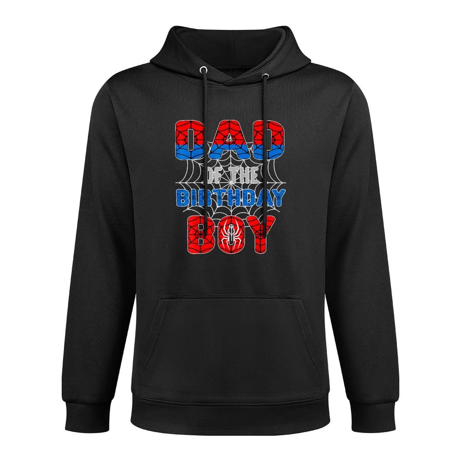 Spider Web Birthday Party Dad of The Birthday Boy Pilling-Resistant Hoodie