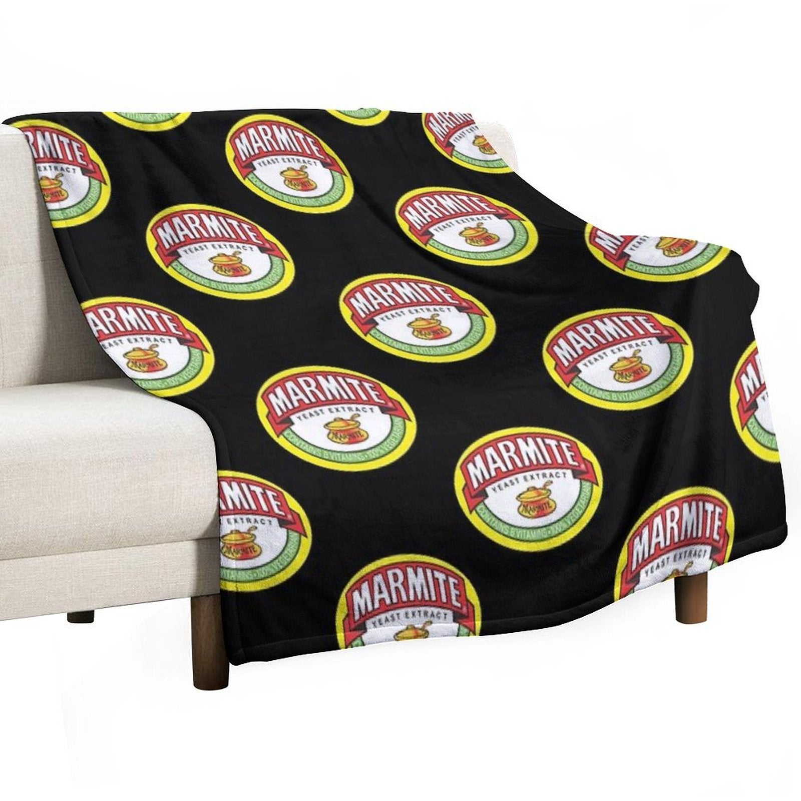 Marmite Logos Multi-functional Throw Blanket