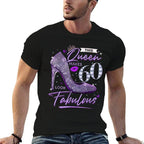 This Queen Makes 60 Looks Fabulous 60th Birthday Women  Oversized Silhouette T-Shirt