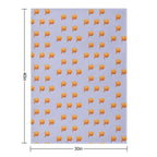 Goldfish Crackers Easy Care Throw Blanket