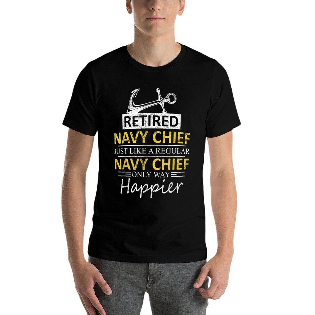 Retired Navy Chief  Odor-resistant T-Shirt