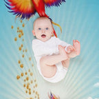 Phoenix Rising Easy Care Throw Blanket