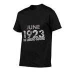 100th Birthday - June 1923 - The Legend Begins  Versatile T-Shirt
