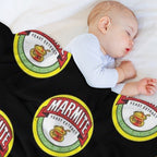 Marmite Logos Multi-functional Throw Blanket