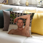 Paul Walker Soft Anti-Pilling Throw Pillow