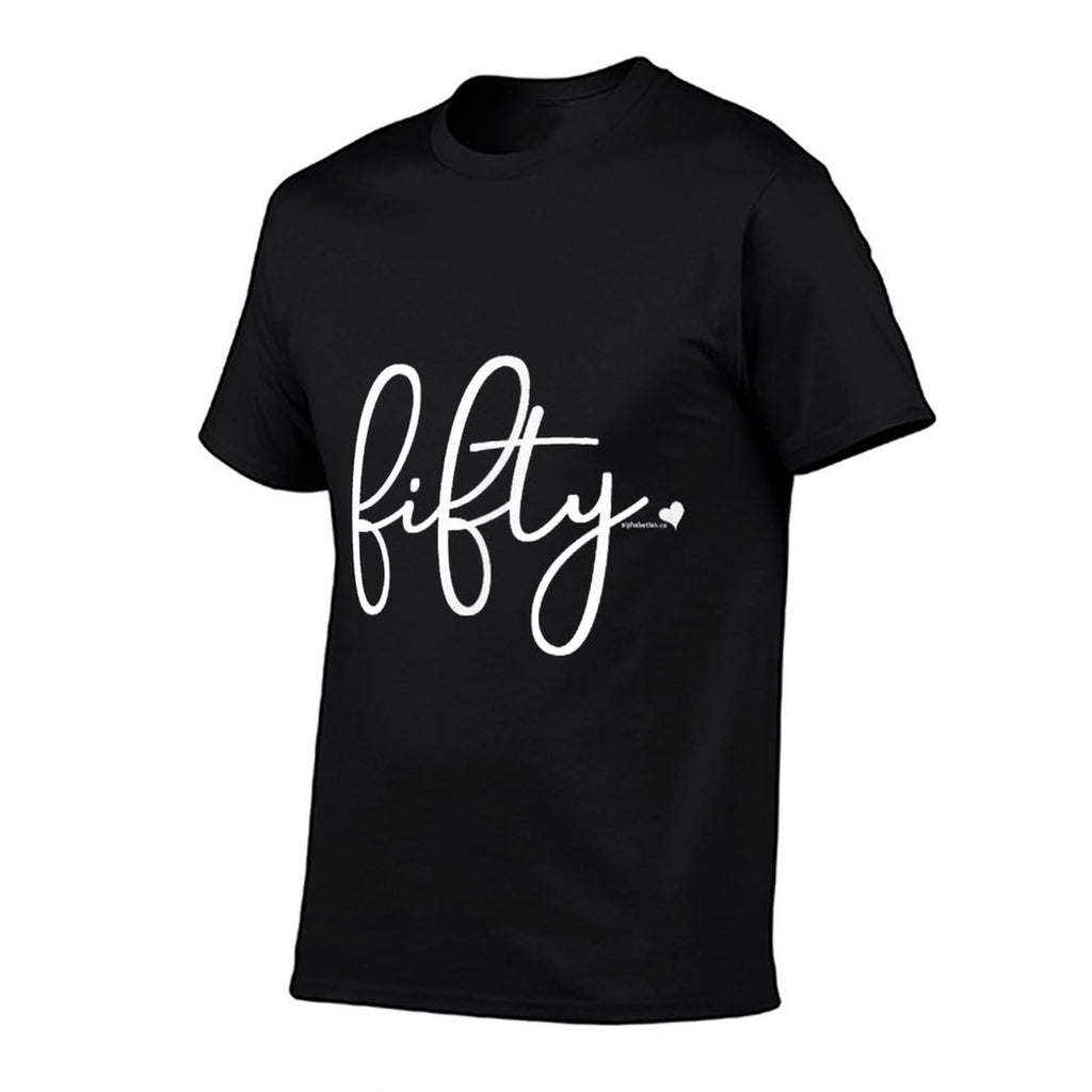 50th Birthday Gift Ideas for Her  Fifty Design Party Women  Classic T-Shirt