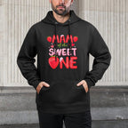 MAM Of The Sweet One Strawberry Birthday Family Party Shrink-Resistant Hoodie