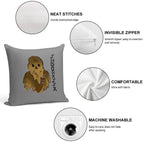 Cute Chewbacca Soft Style Accent Throw Pillow