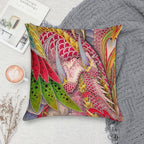Phoenix And Dragon Soft Style Accent Throw Pillow