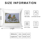 Frog And Toad Soft Luxury Feel Throw Pillow