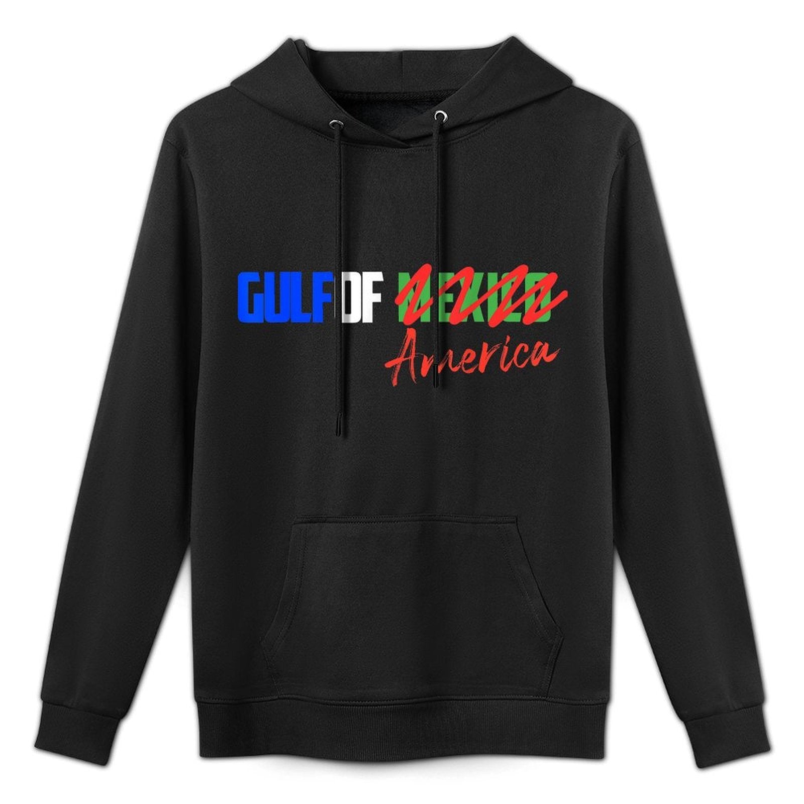 Gulf Of USA America  United States Of America Patriotic Moisture-Wicking Hoodie