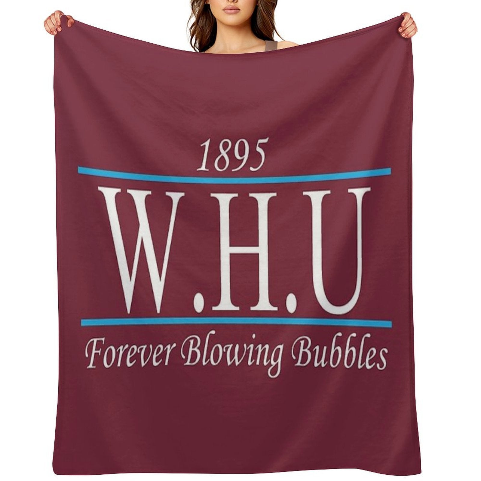 1895 Founding Years Sustainable Throw Blanket