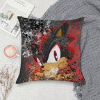 Shadow Stare Back V2.0 Soft Hidden Zipper Throw Pillow