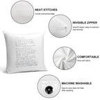 All Things Must Pass Soft Decorative Cover Throw Pillow