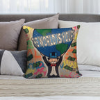 Alec World Soft High-Density Material Throw Pillow