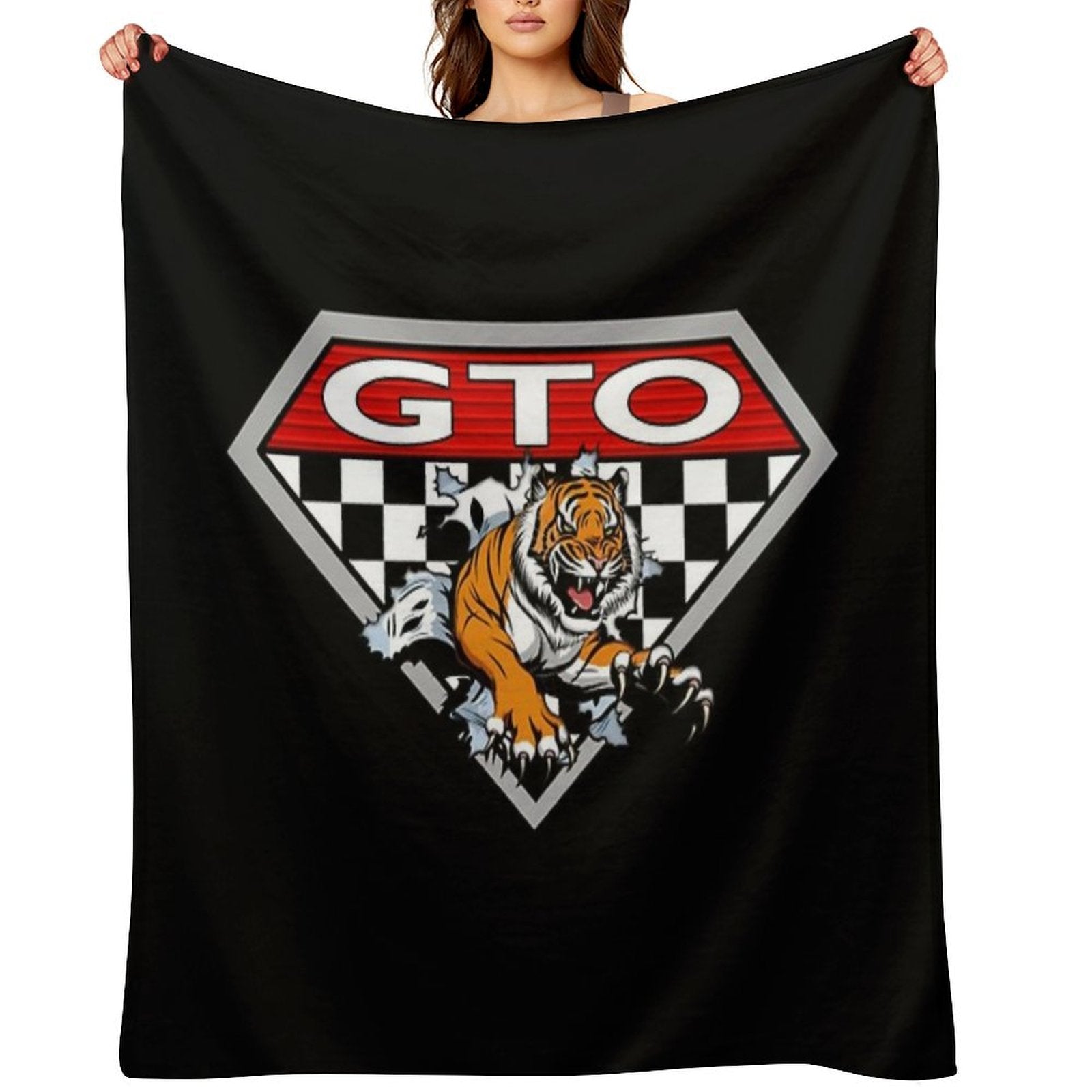 Pontiac GTO Tiger Shirt Gift-ready Throw Blanket