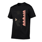 Mid Century Modern Art Abstract  Tagless Design T-Shirt