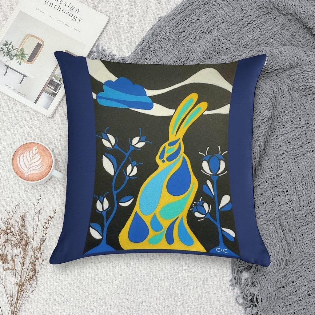 The Linköping Hare Soft Easy Maintenance Throw Pillow