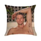 Paul Walker Soft Anti-Pilling Throw Pillow