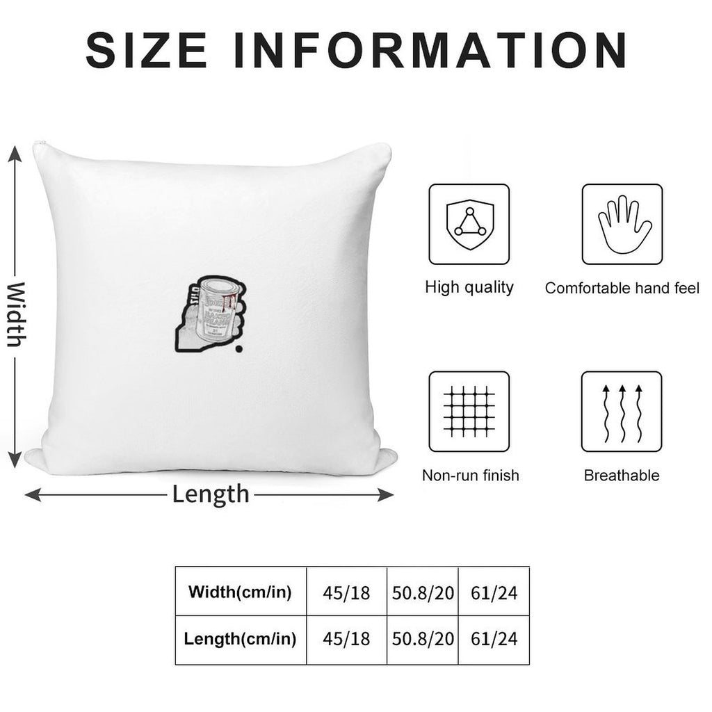 Dayz Deez Beans Soft Durable Construction Throw Pillow