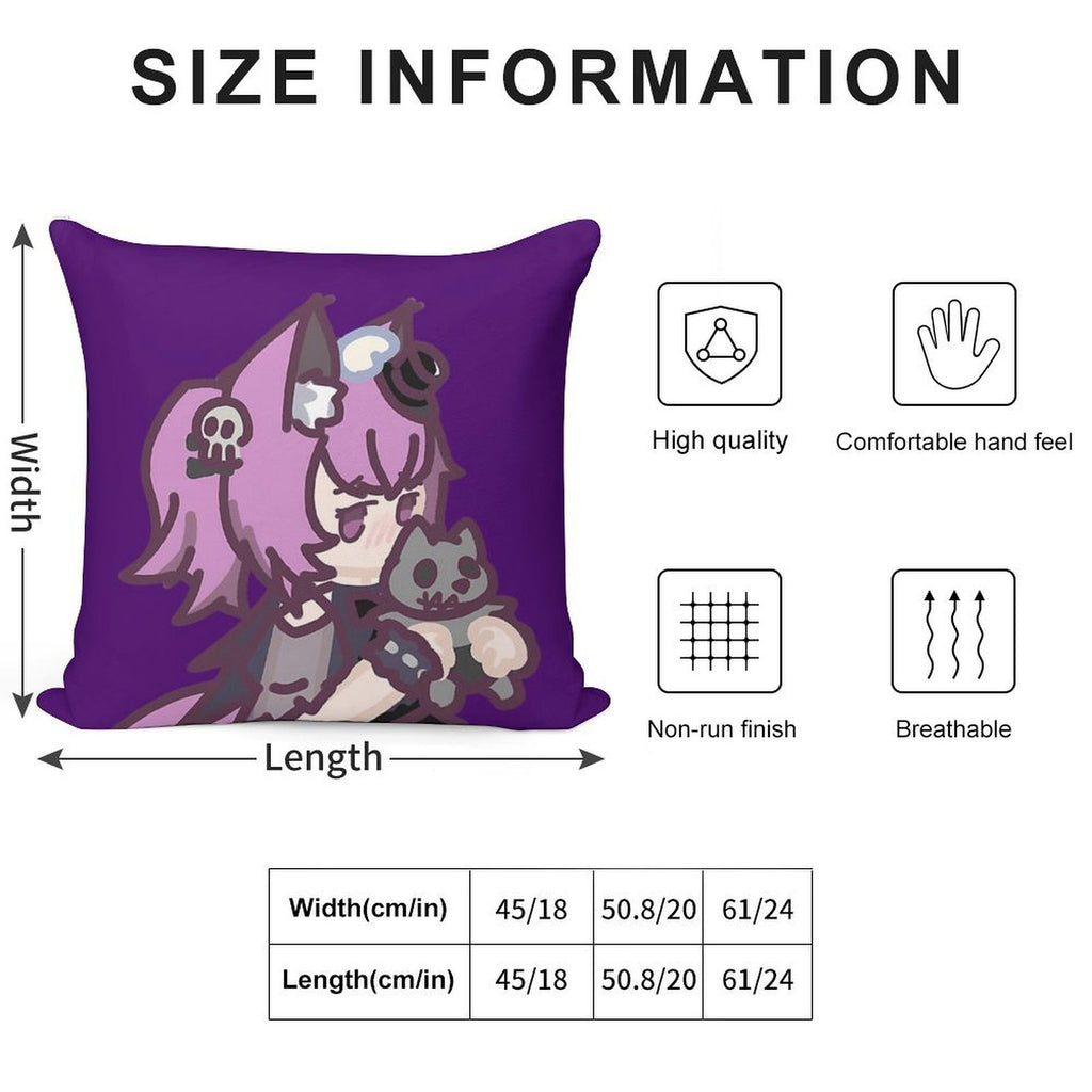 Witch Love Soft Anti-Pilling Throw Pillow