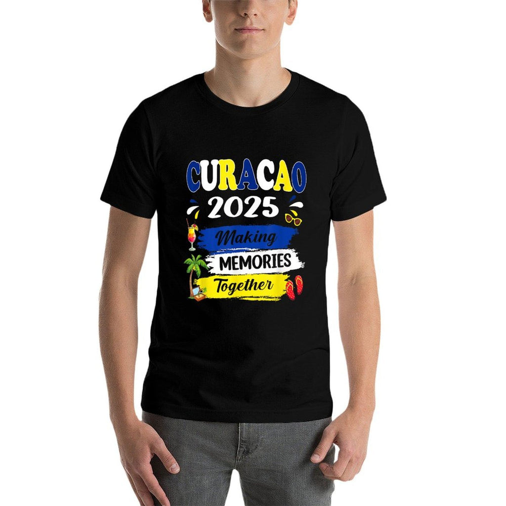 Curacao 2025 Making Memories Together Spring Summer Holiday Comfortable T-Shirt