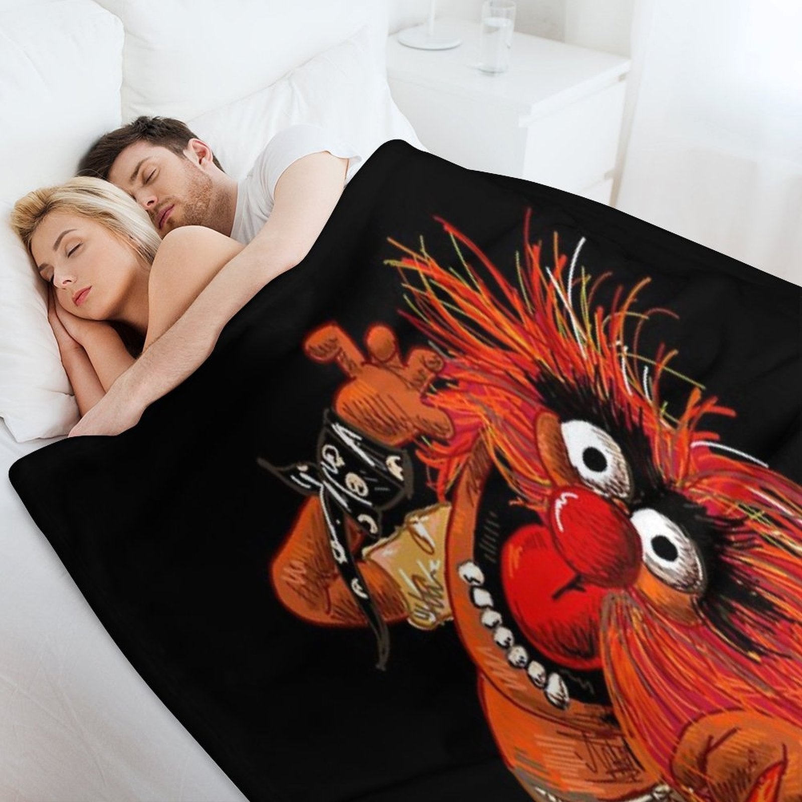 Animal The Muppets Travel-friendly Throw Blanket